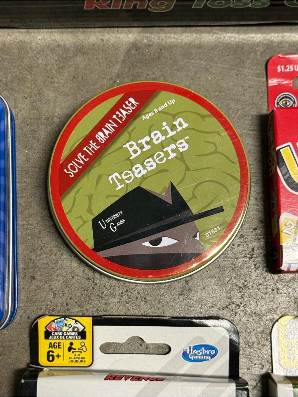 NEW Games!  Ring toss, LCR, Brain Teasers, Sorry, UNO, Simon, Yam Slam - Picture 6 of 16